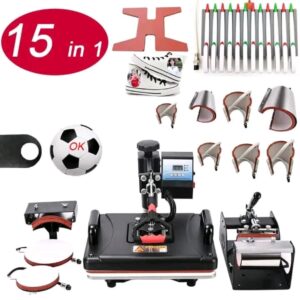 15 in 1 Heat Press Machine for T-Shirt and Mugs in Kenya