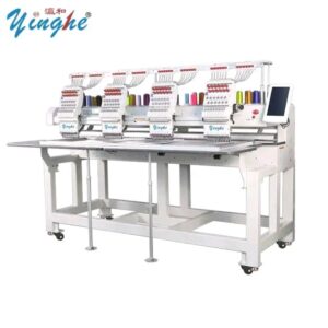 4 Head Embroidery Machine 9 needles for Logo Production