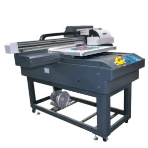 60x90cm UV Flatbed DTF Printer – 3 Epson TX800 + Rotary