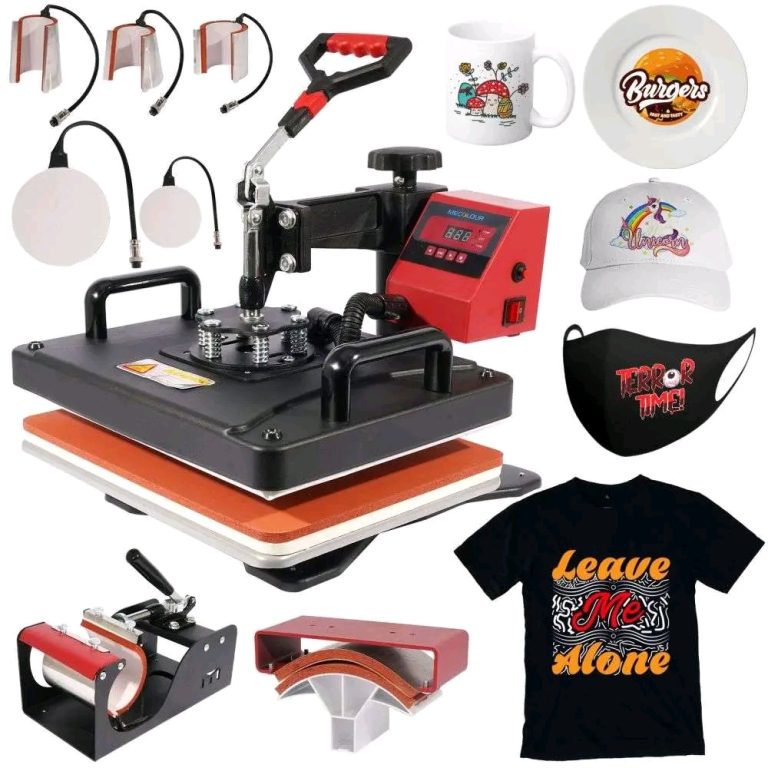 8 in 1 Heat Press Machine in Kenya for Mugs and Tshirts
