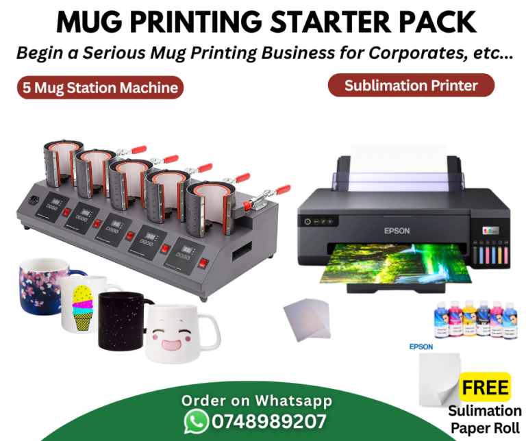 Mug Printing Starter Pack Cost Effective for Kenyan SMEs