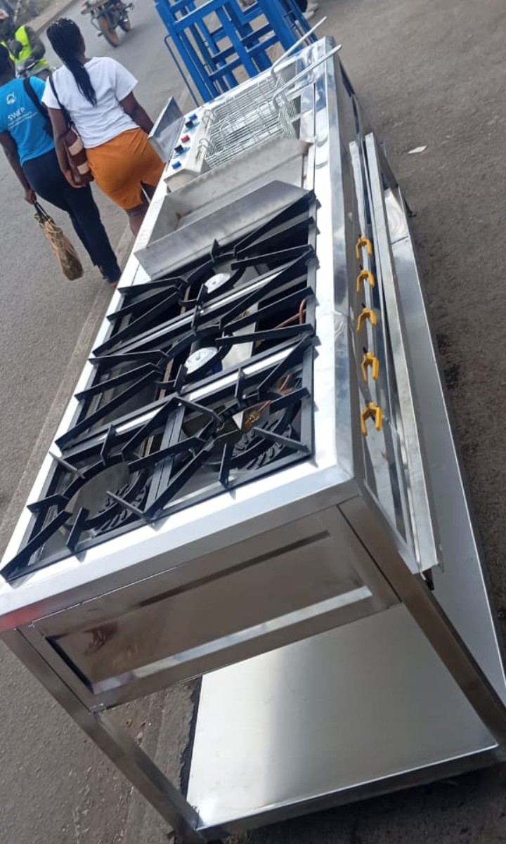Stainless Steel Combination Unit Cooker