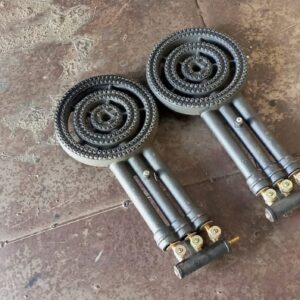 Three-Ring-Cast-Iron-Gas-Burner