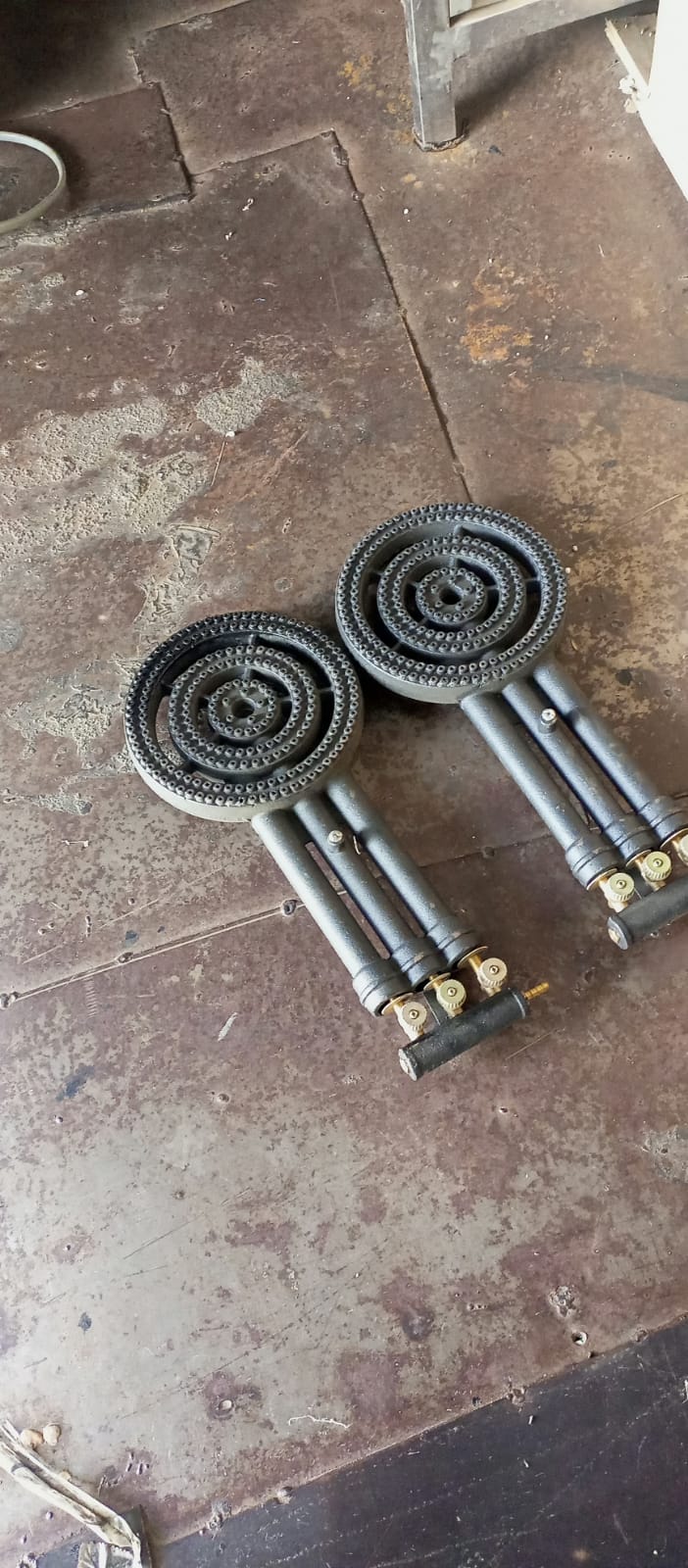 Three Ring Cast Iron Gas Burner